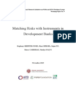 Matching Risks With Instruments in Development Banks