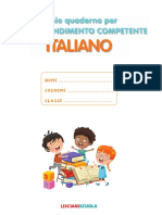 Quaderno Italiano 2 Regole