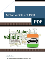 Motor Vehicle Act 1988 2