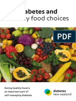 Diabetes and Healthy Food Choices