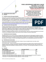 VCS WT Food Sampling and Sales