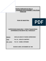 Supervisión Bancaria y Crisis Financieras - Experiencia Reciente Del Paraguay - BCP - PortalGuarani