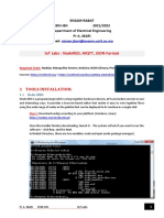 Travaux Pratiques - ING EEIN - Objets Connectés