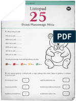 Kartki Z Kalendarza - 25 11 - Dzien Pluszowego - Klasa - 4 2