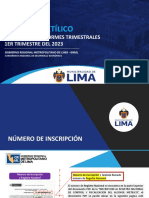 Formatos de Informes Trimestrales - Alcohol Metilico - 1er Trimestre 2023
