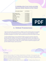 Asuhan Keperawatan Pada Klien Post Operasi Open Prostatectomy