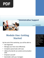 Administrative Support Power Point Slides