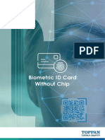 VDS Biometric ID Card Without Chip