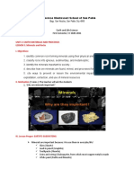 Week 3 Module 5 (4th LECTURE) Minerals and Rocks