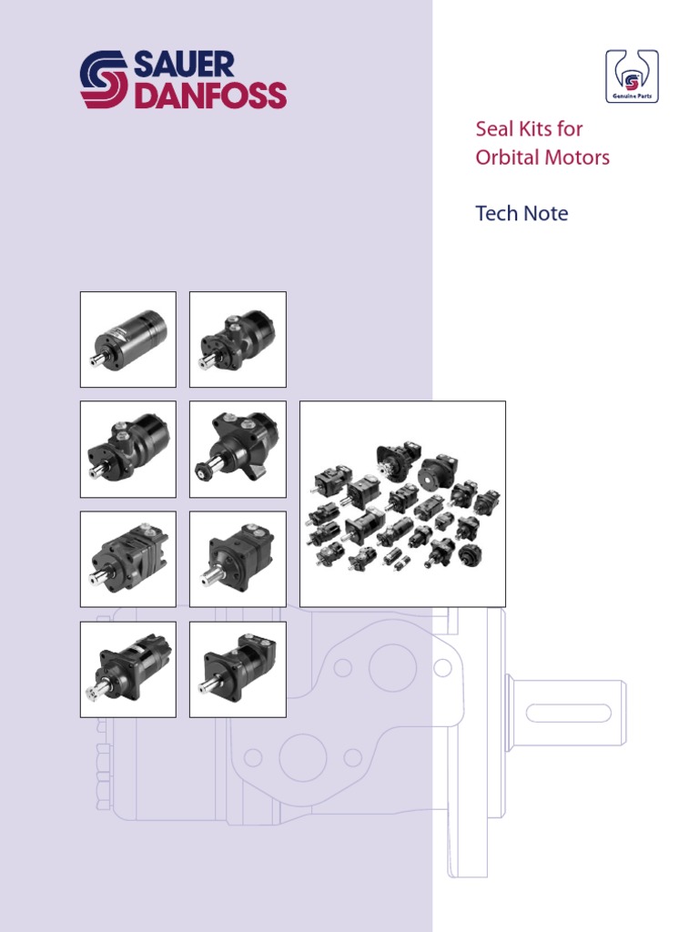Danfoss_Seal_Kits_for_Orbital_Motors_E PDF Machines Manufactured