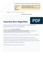 Insertion Sort (With Code in Python-C++-Java-C)