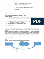 Intro To Linguistics Module 1