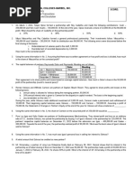 Pretest Operation and Dissolution