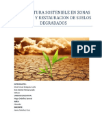 Agricultura Sostenible en Zonas Urbanas y Restauracion de Suelos Degradados