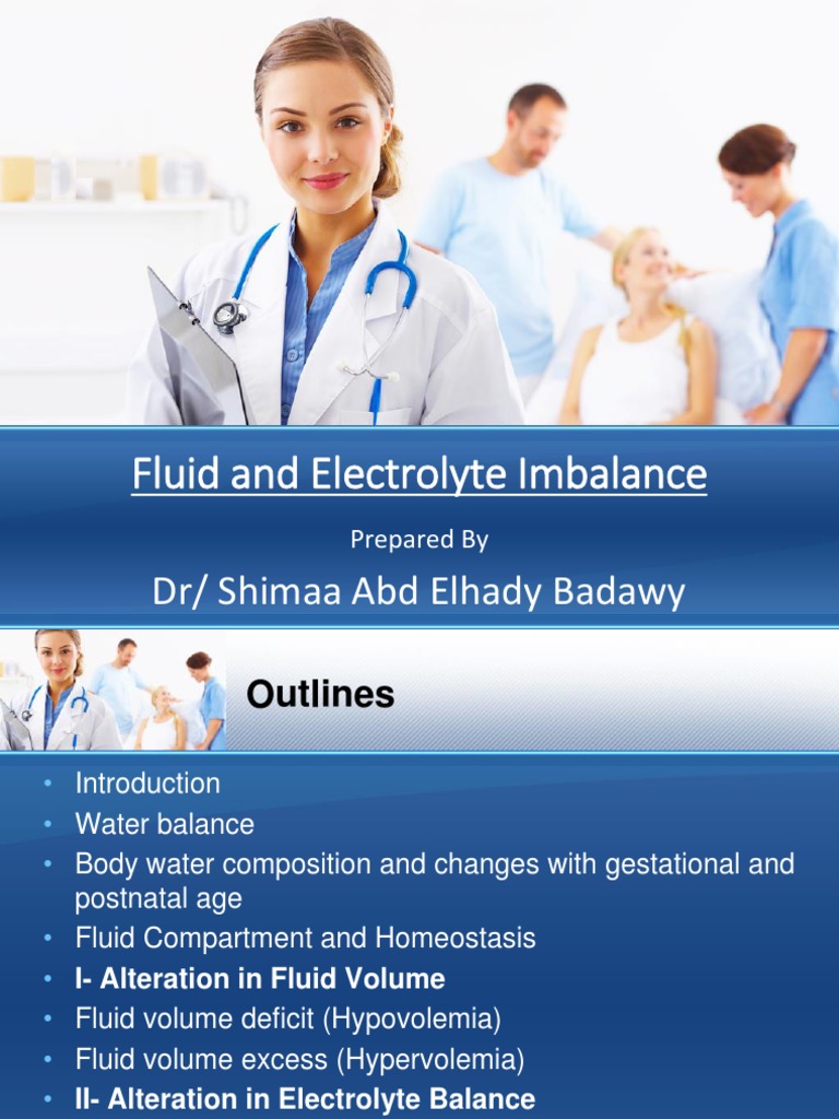 Fluid and Electrolyte Imbalance Guide | PDF | Clinical Medicine ...