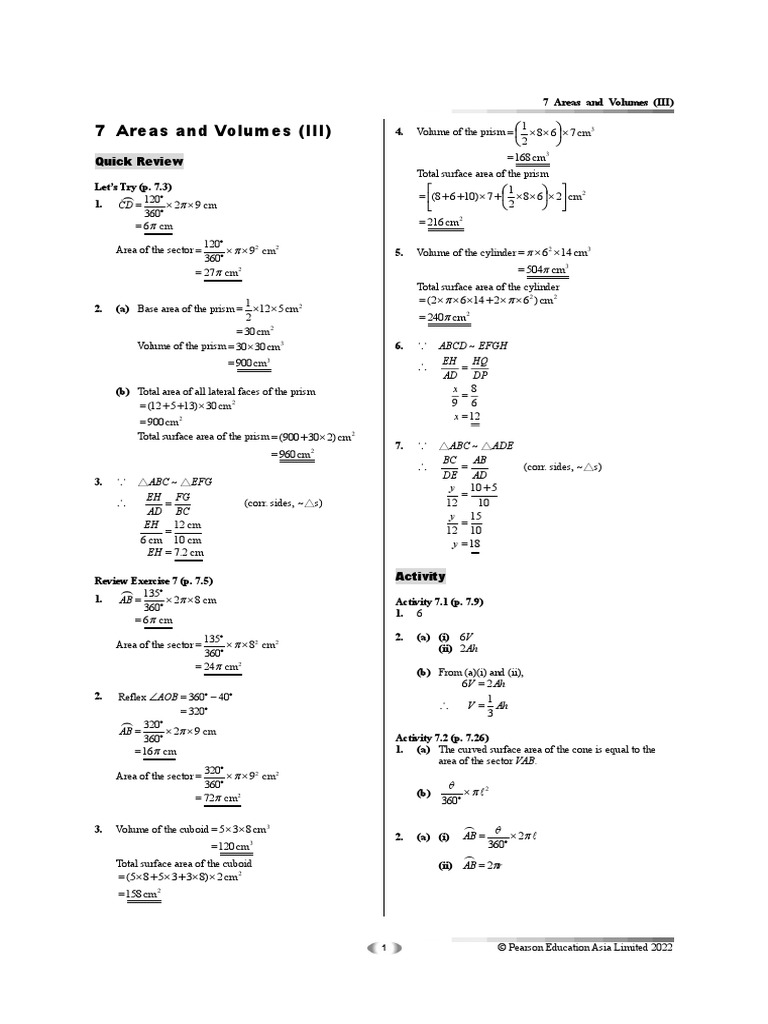 Pyramid Surface Area and Volume Calculations | PDF | Area | Sphere