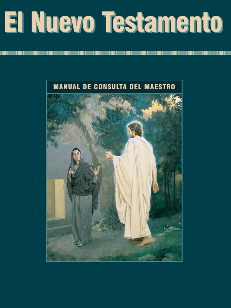 El Nuevo Testamento Manual de Consulta Del Maestro PDF Biblia Jesús