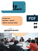 Industrial Safety Management PYQ Ans