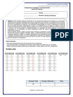 6° Básico Evaluación Sumativa Lenguaje EL CUENTO