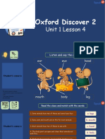 Oxford Discover 2 - Unit 1 - Lesson 4