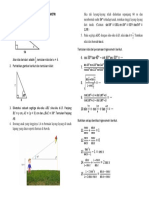 Latihan Soal Persiapan PH 2 Trigonometri