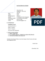 DAFTAR RIWAYAT HIDUP Khoirullah S.PD