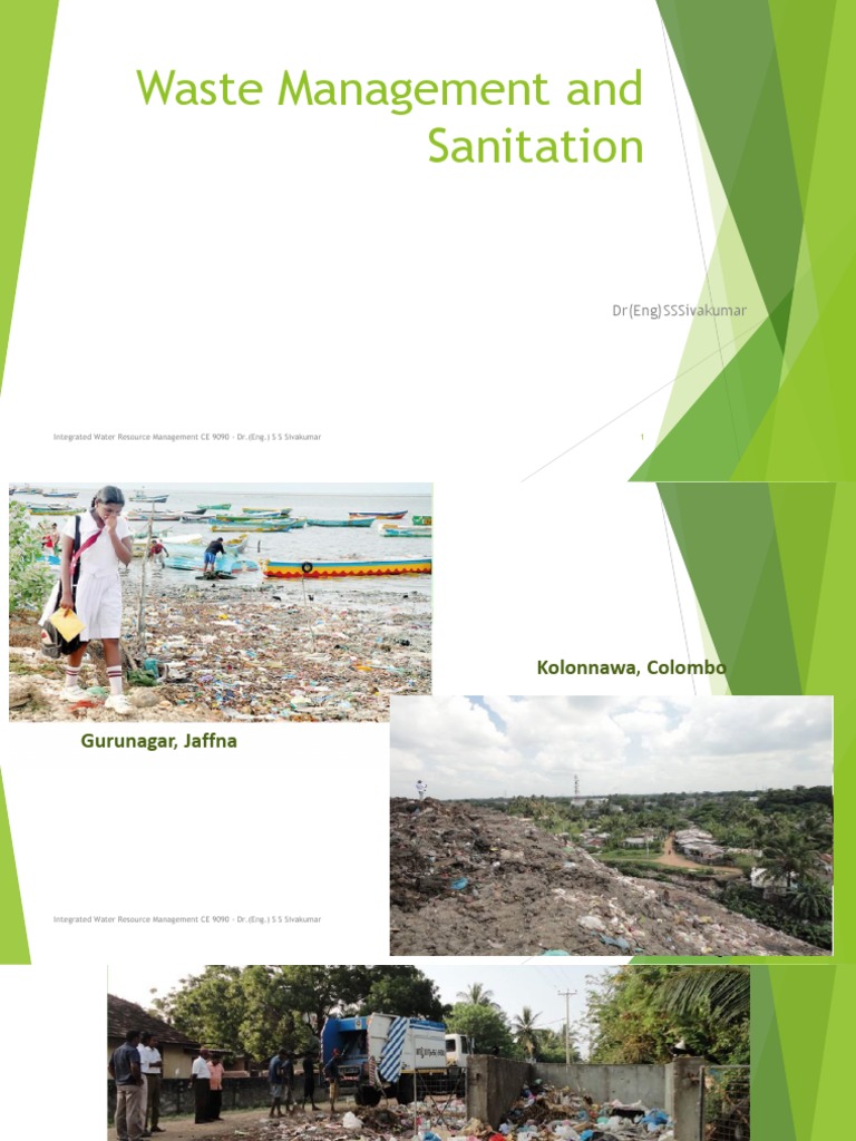 L7 Waste Management and Sanitation | PDF | Sewage Treatment | Waste ...
