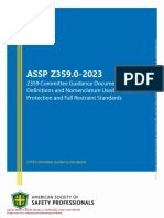 Ansi Assp Z359 0 2023
