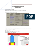 Plan de Gestión de Producción Vale