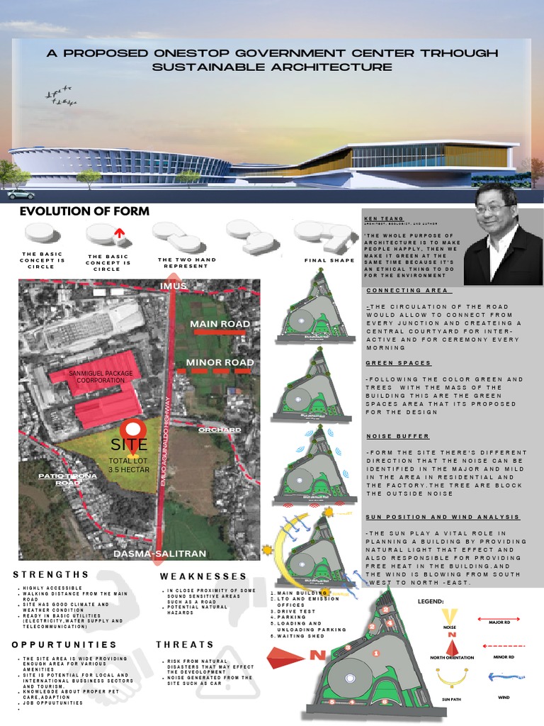 Sustainable Government Center Design | PDF | Green Building ...