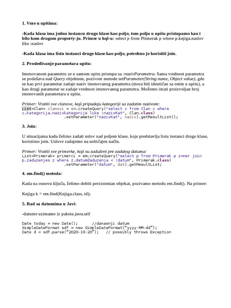 Podsetnik | PDF