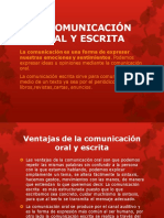 La Comunicación Oral y Escrita-Uab