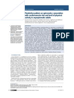 Restrictive Pattern On Spirometry - Association With Cardiovascular Risk and Level of Physical Activity in Asymptomatic Adults