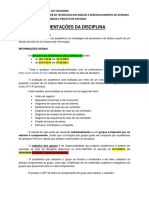 Orientações Prática em Aálise e Projeto de Sistemas