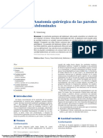 Anatomia Quirurgica de La Pared Abdominal