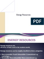 Energy Resources