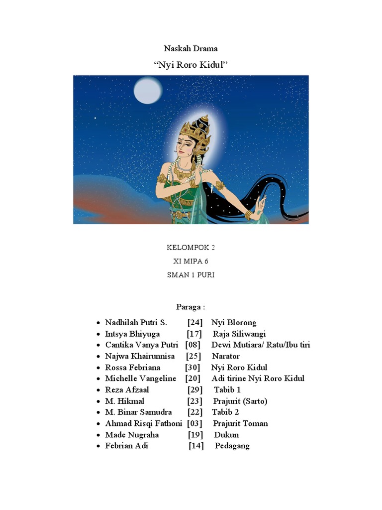 Naskah Drama Nyi Roro Kidul | PDF