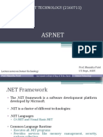 1 Intro ASP DOT NET New