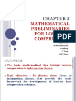 Chapter 2 - Mathematical Preliminaries For Lossless Compression