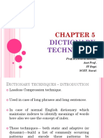 Chapter 5 - Dictionary Techniques