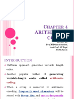 Chapter 4 - Arithmetic Coding