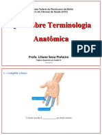 Quiz Terminologia Anatômica