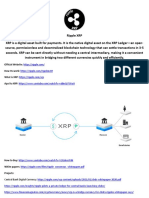 XRP Ripple Blockchain Information Summary