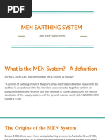 MEN System Wiring and Connections | PDF | Electrical Wiring | Equipment
