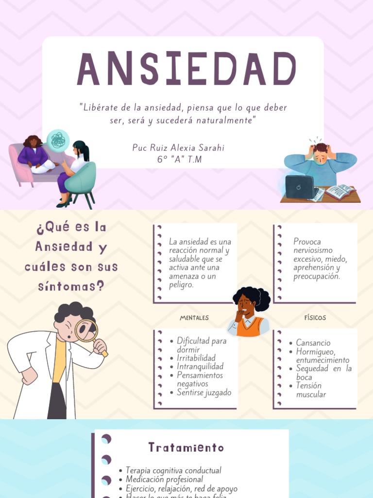 Síntomas y Tratamiento de la Ansiedad | PDF
