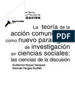 2. La teoría de la acción comunicativa como nuevo paradigma