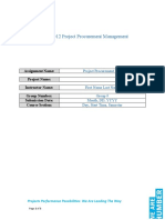 PMPG 5012 Project Procurement Plan Template