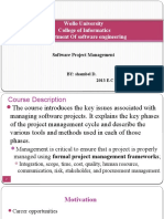 Software Project Management Chapter One