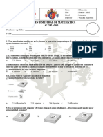 Examen Bimestral de Matematica