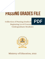 Passing Grades File, MOE